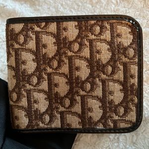 Dior Trotter Monogram Bifold Wallet